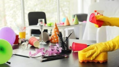 Tips for Cleaning Up After a Holiday Party