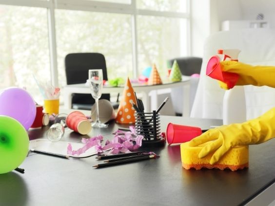 Tips for Cleaning Up After a Holiday Party